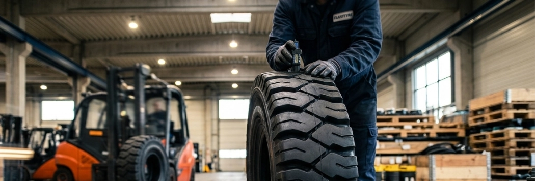 Como Aumentar a Vida Útil do Pneu de Empilhadeira: Guia Completo