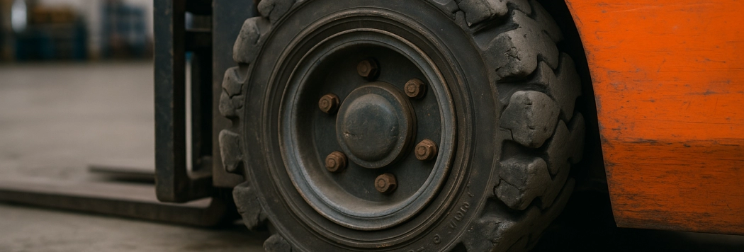 Impacto da Pressão Incorreta nos Pneus de Empilhadeira