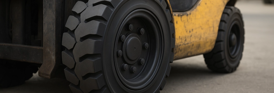 Quando Optar por Pneus Maciços em Empilhadeiras: Durabilidade e Segurança em Primeiro Lugar