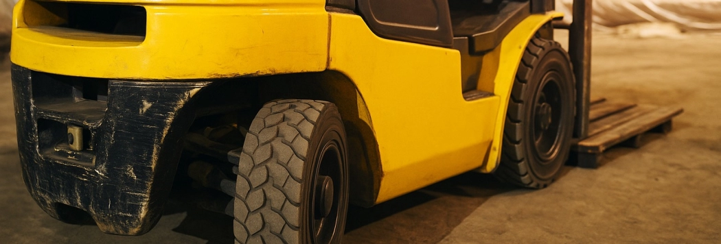 Pneu Industrial Desalinhado: Como Identificar o Problema e Evitar Danos à Empilhadeira