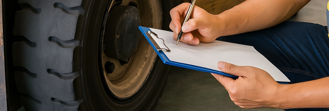 Rodízio de Pneus em Empilhadeiras: É Necessário? Como Fazer?