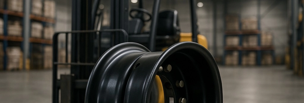 Rodas Bipartidas para Empilhadeiras – Eficiência e Economia