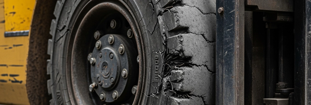 A Escolha Errada do Pneu na Empilhadeira: Riscos e Como Evitá-los